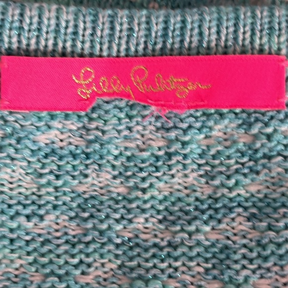 Lilly Pulitzer Kienna Cardigan Sweater - Size Large (measured) - Picture 6 of 10